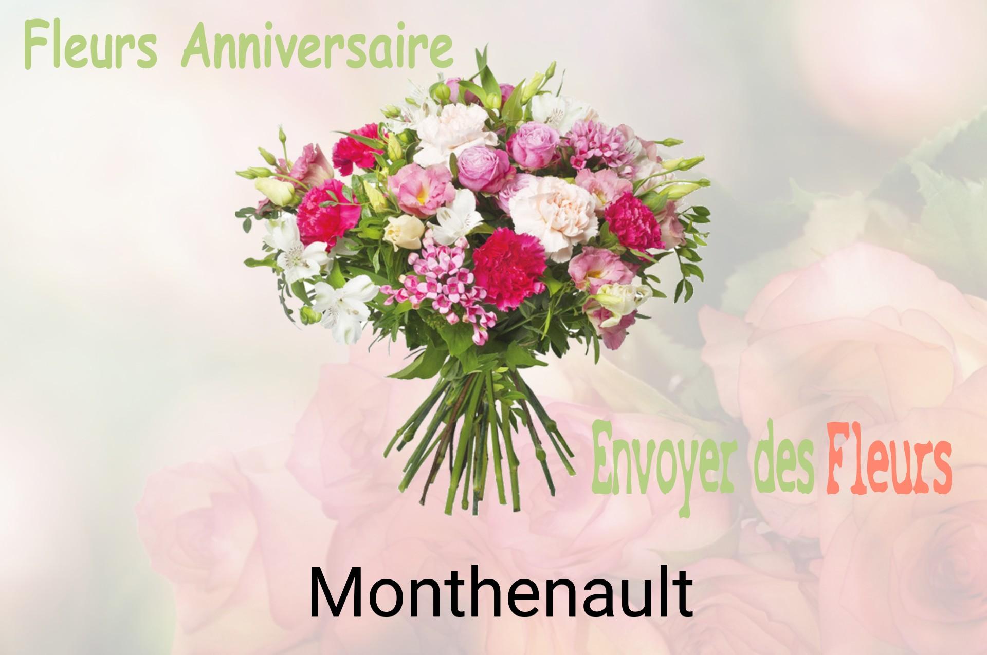 Bouquet de fleurs d’anniversaire livré à Monthenault